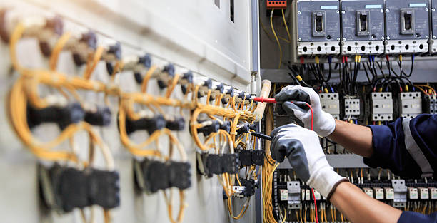 Professional Electrician technician working in Wellington, CO
